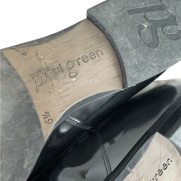 Vintage Paul Green Unisex Black Oxford Shoes